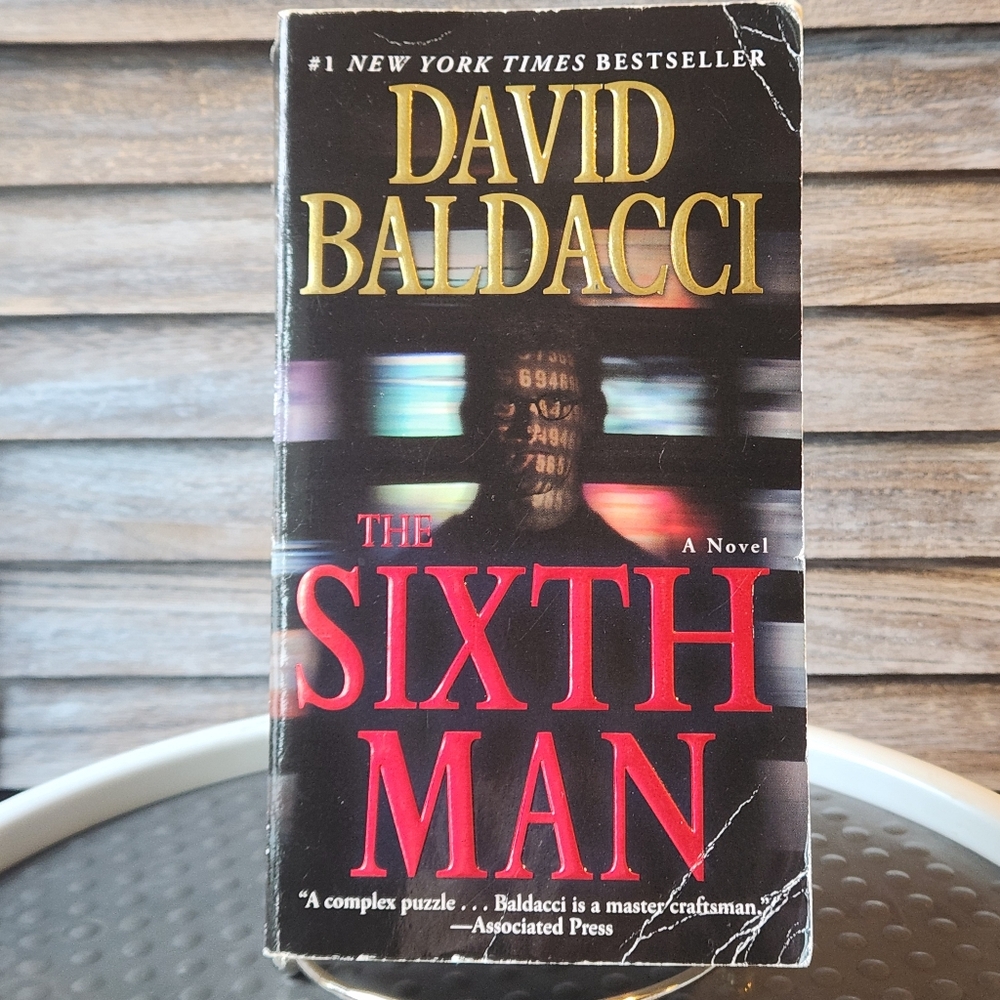 🖤 The Sixth Man by David Baldacci Paperback Book